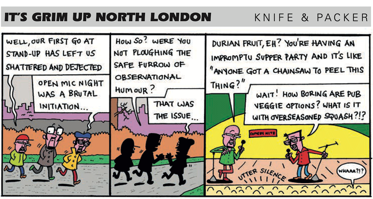 grim up north london